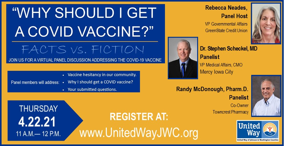 uwjwc why should I get a covid vaccine?